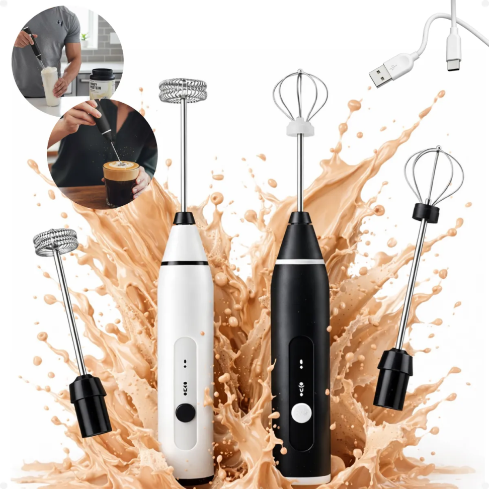 Mixer 2 Em 1 Portátil Recarregável Usb