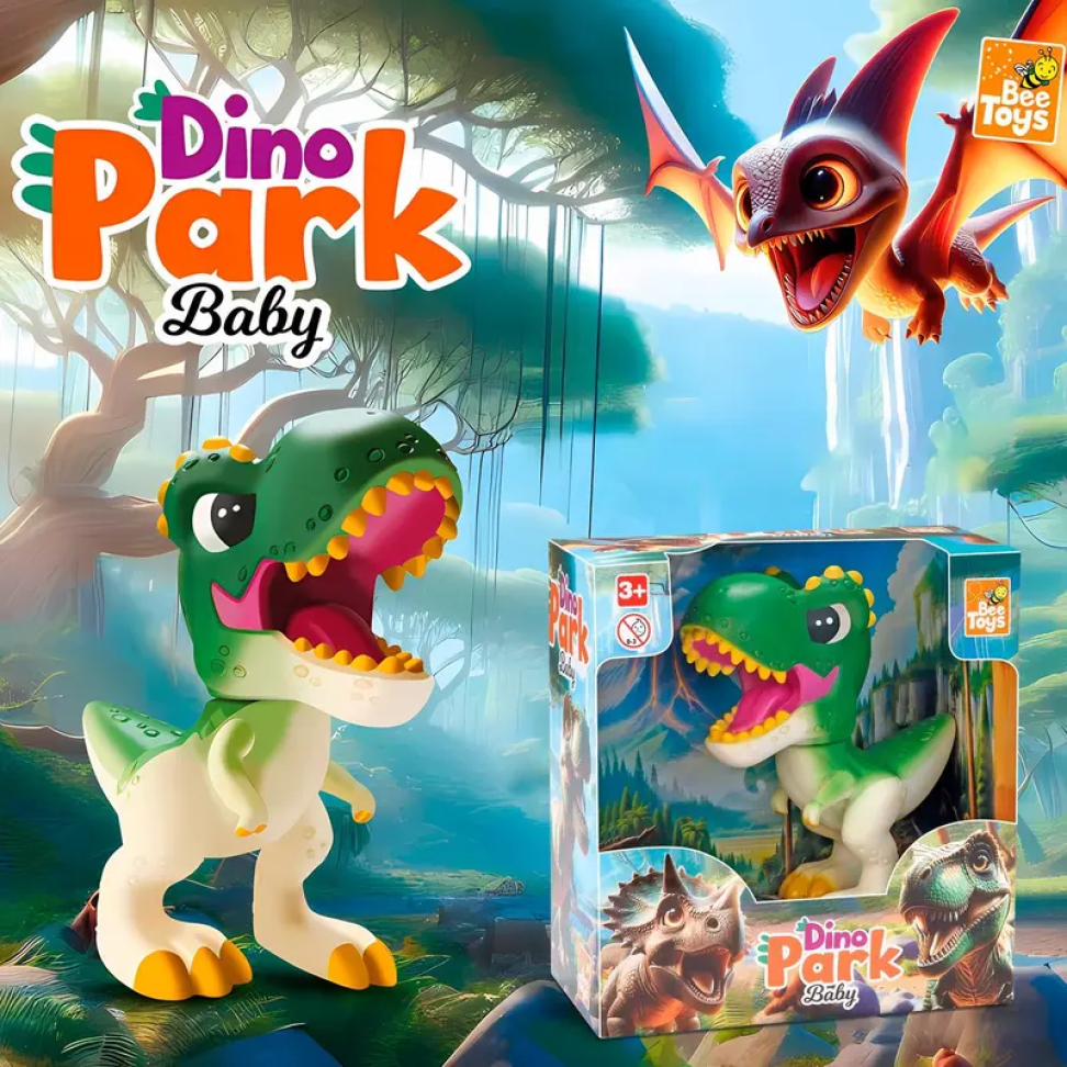 Brinquedo Dino Baby Rex Dinossauro Infantil Colecionável