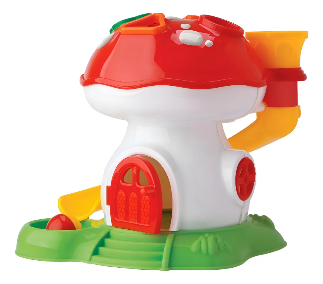 Cogumelo Didático Educativo Tchuco Baby Com Acessórios