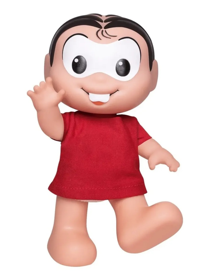 Boneca Mônica Na Cadeira De Papinha