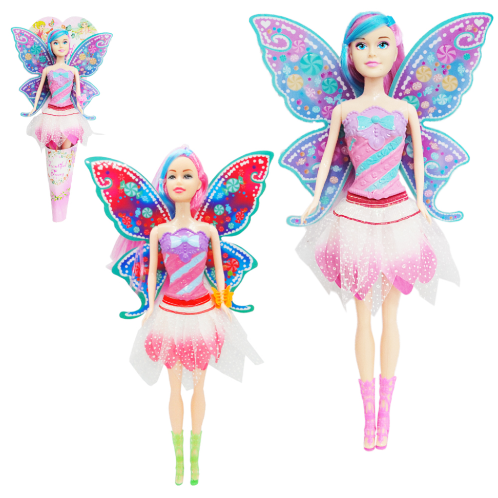 Boneca Fada com Acessórios