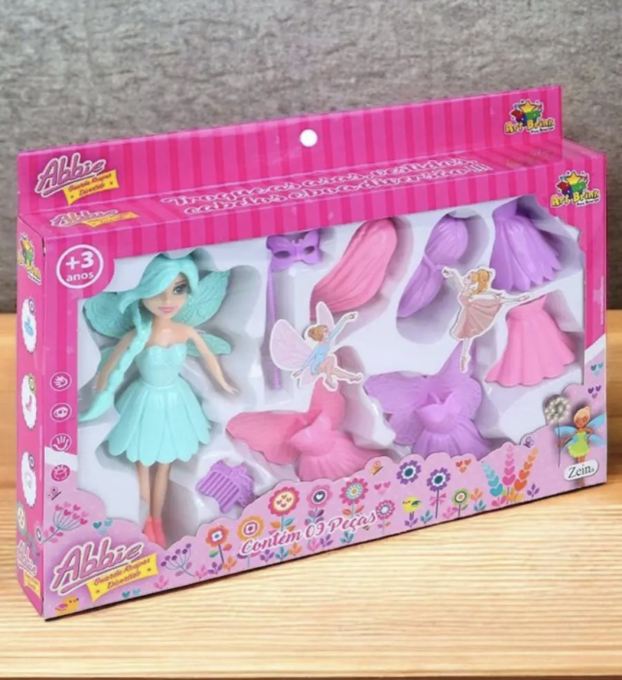 Boneca Abbie Fada Troca de Roupa