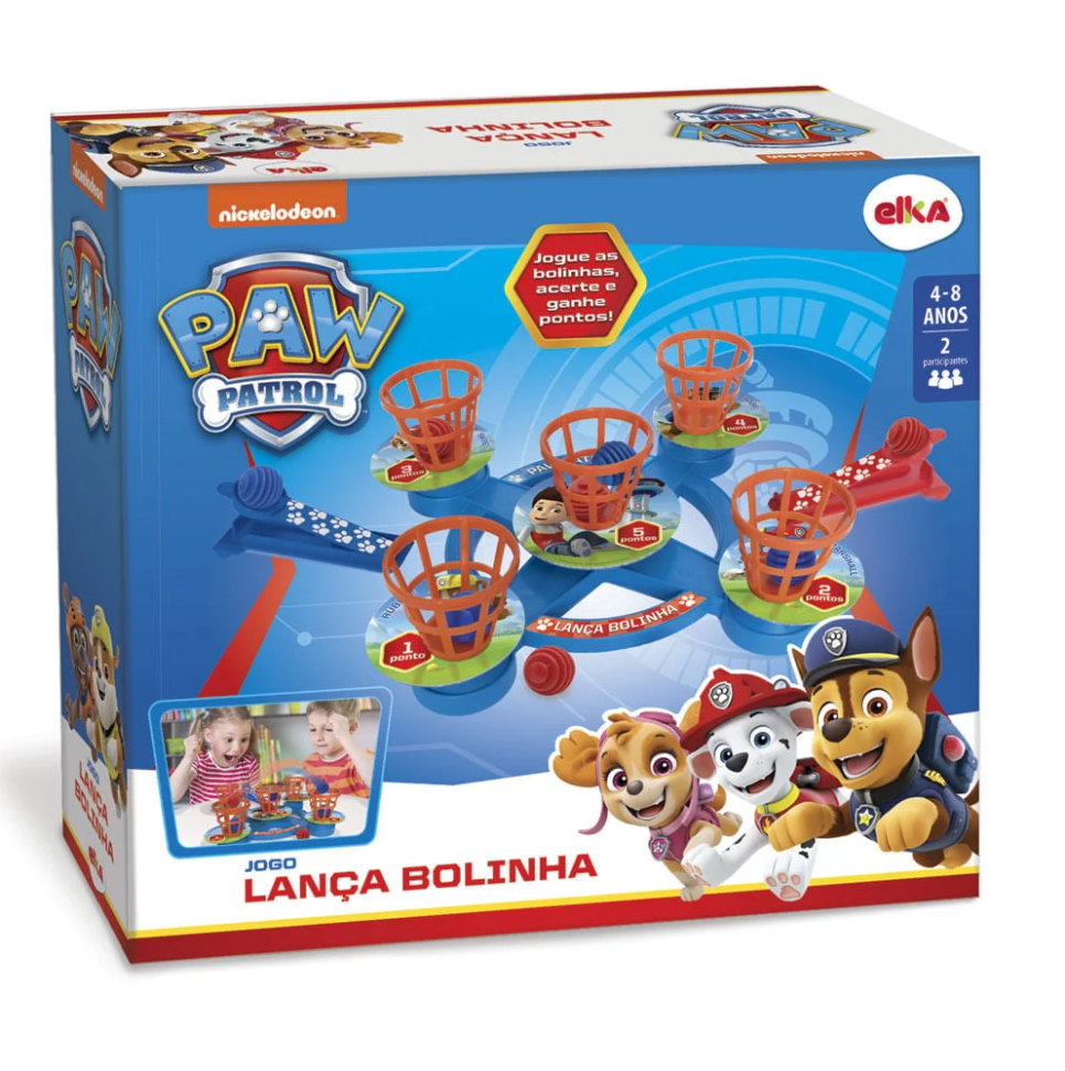 Jogo Lança Bolinha Patrulha Canina - Elka