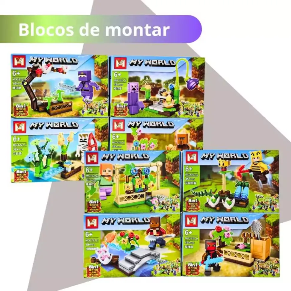 Blocos de montar My World