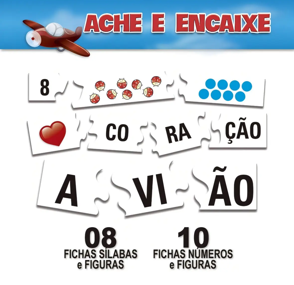 Jogo Didático Ache e Encaixe