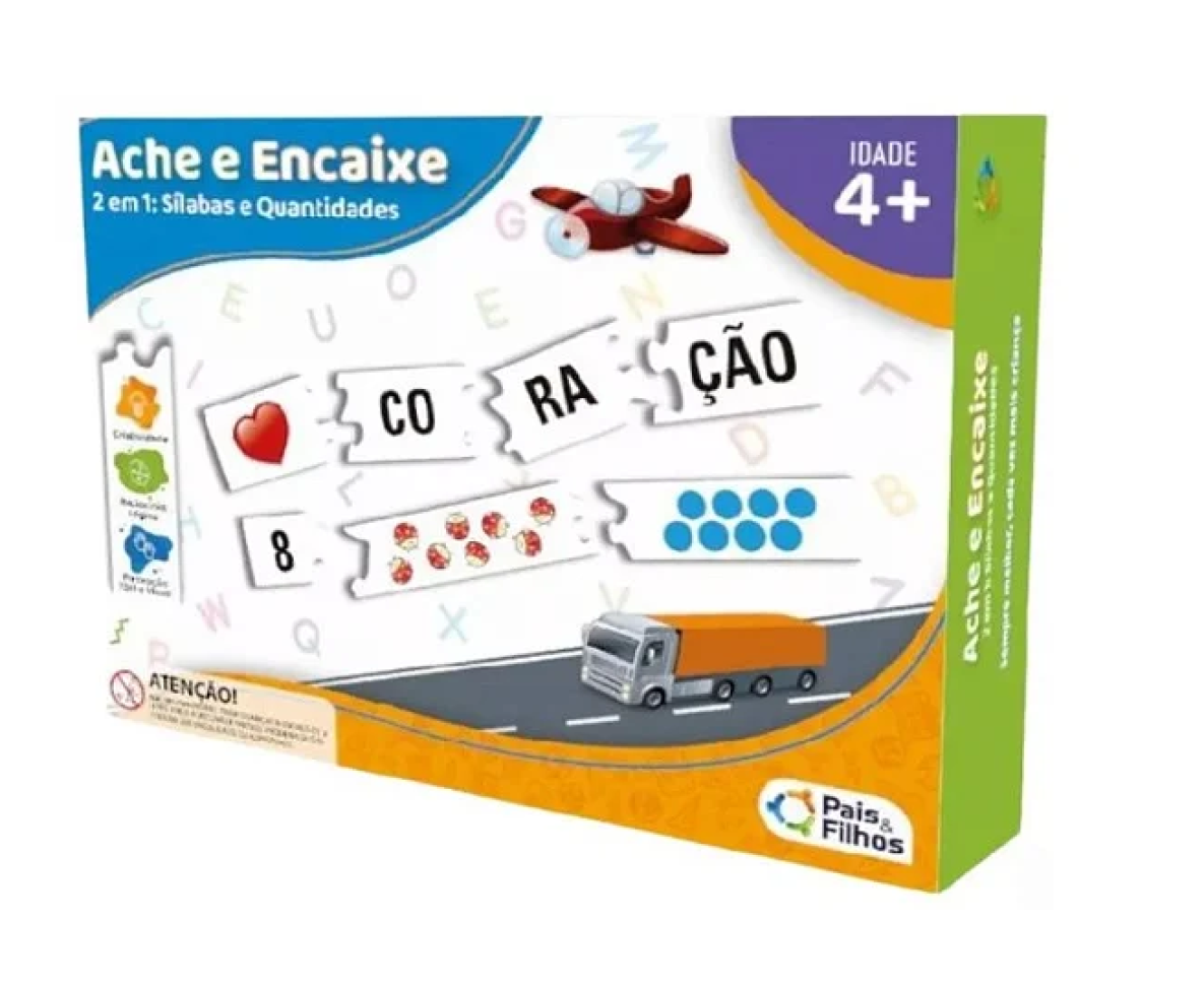 Jogo Didático Ache e Encaixe