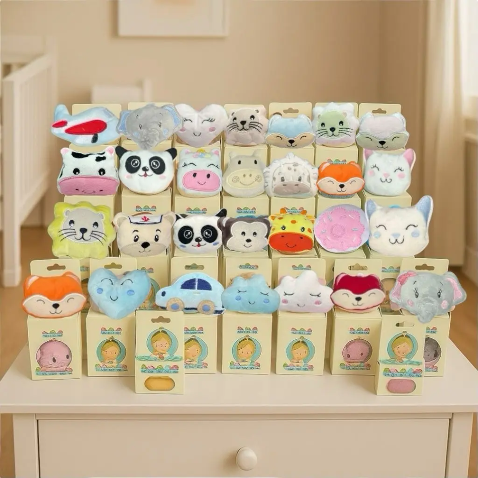 Naninhas de Bebê Com Prendedor De Chupeta Bichinhos