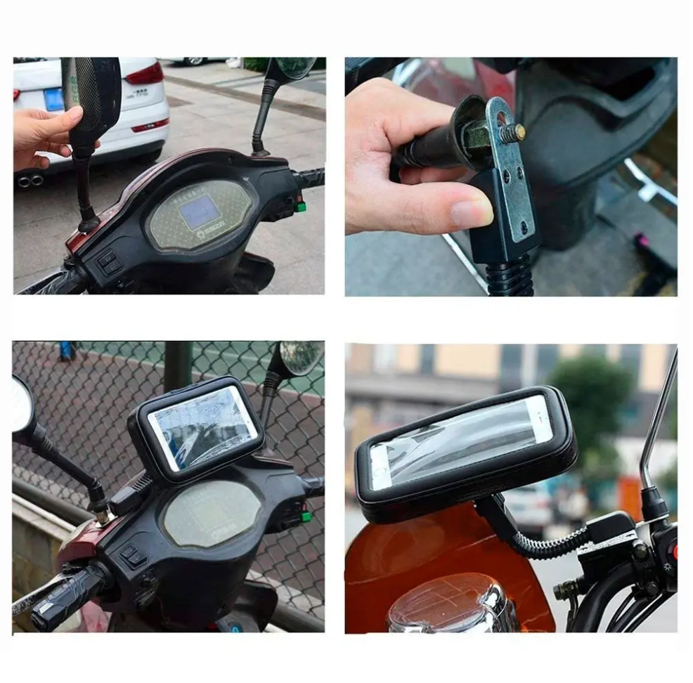 Suporte P/ Celular Bike Bicicleta Moto Prova D'água