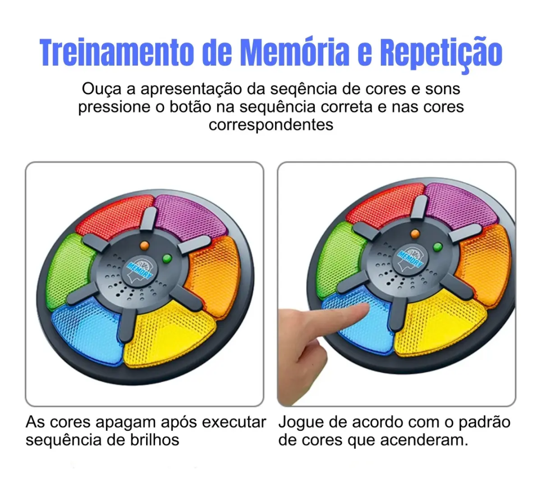 Jogo da Memoria Luz e Som