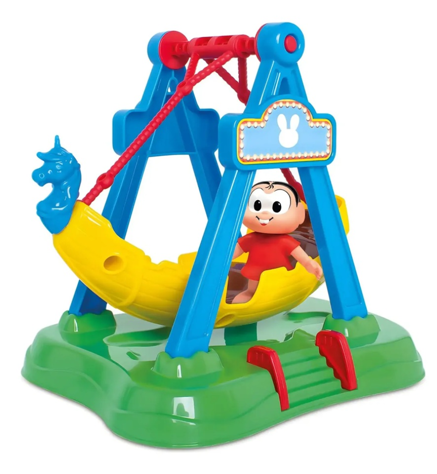 Boneca Monica Playset Barco Viking