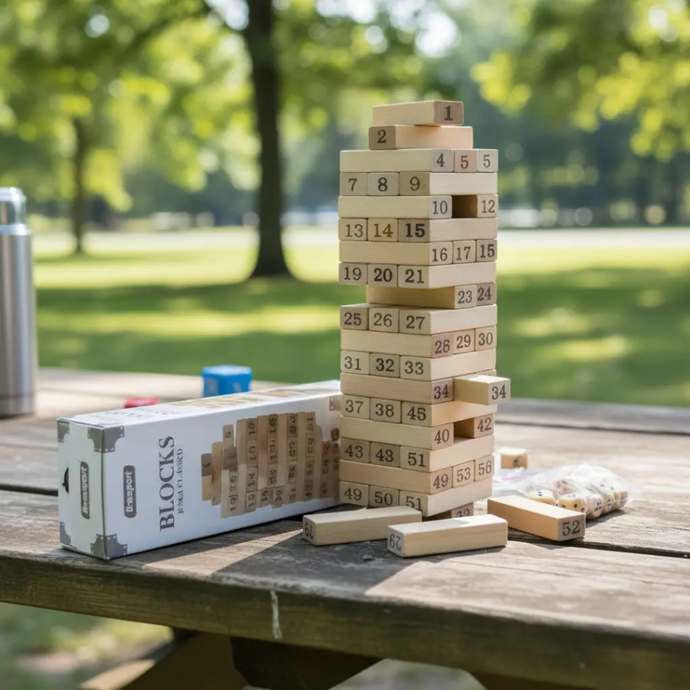 Jogo Jenga Clássico Caiu Perdeu