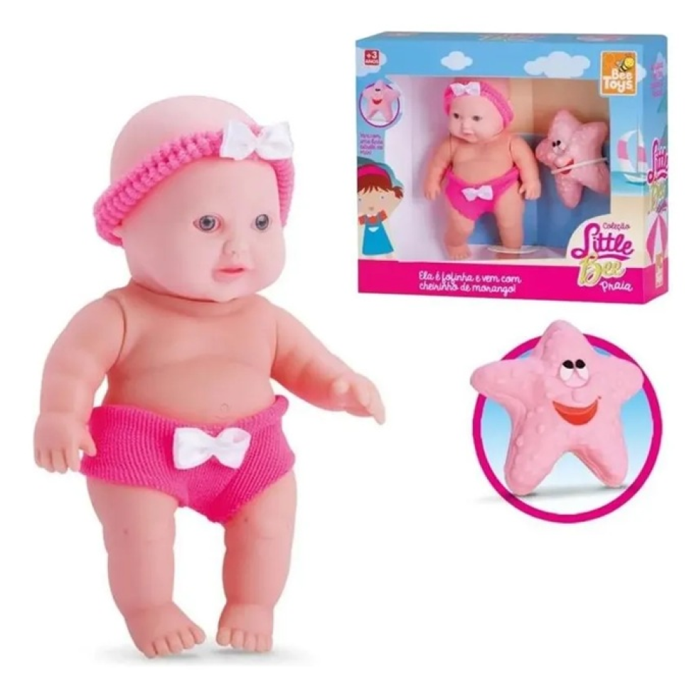 Little Bee Praia Mini em Vinil