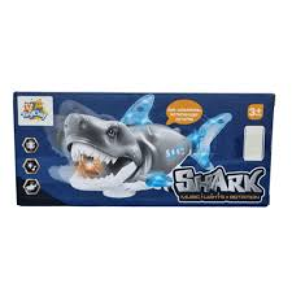 Tubarão Shark com Som e Luz / Movimento Bate e Volta