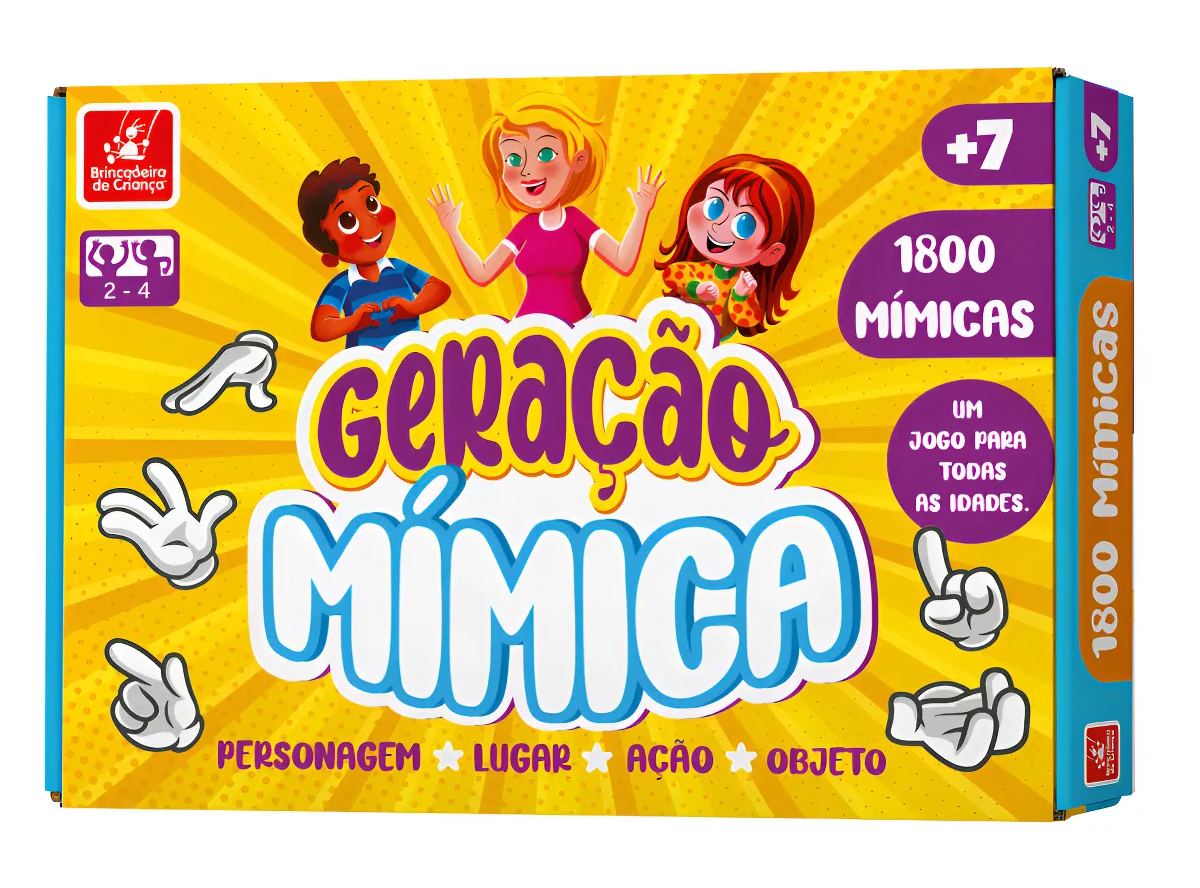 Jogo De Tabuleiro Geração Mímica