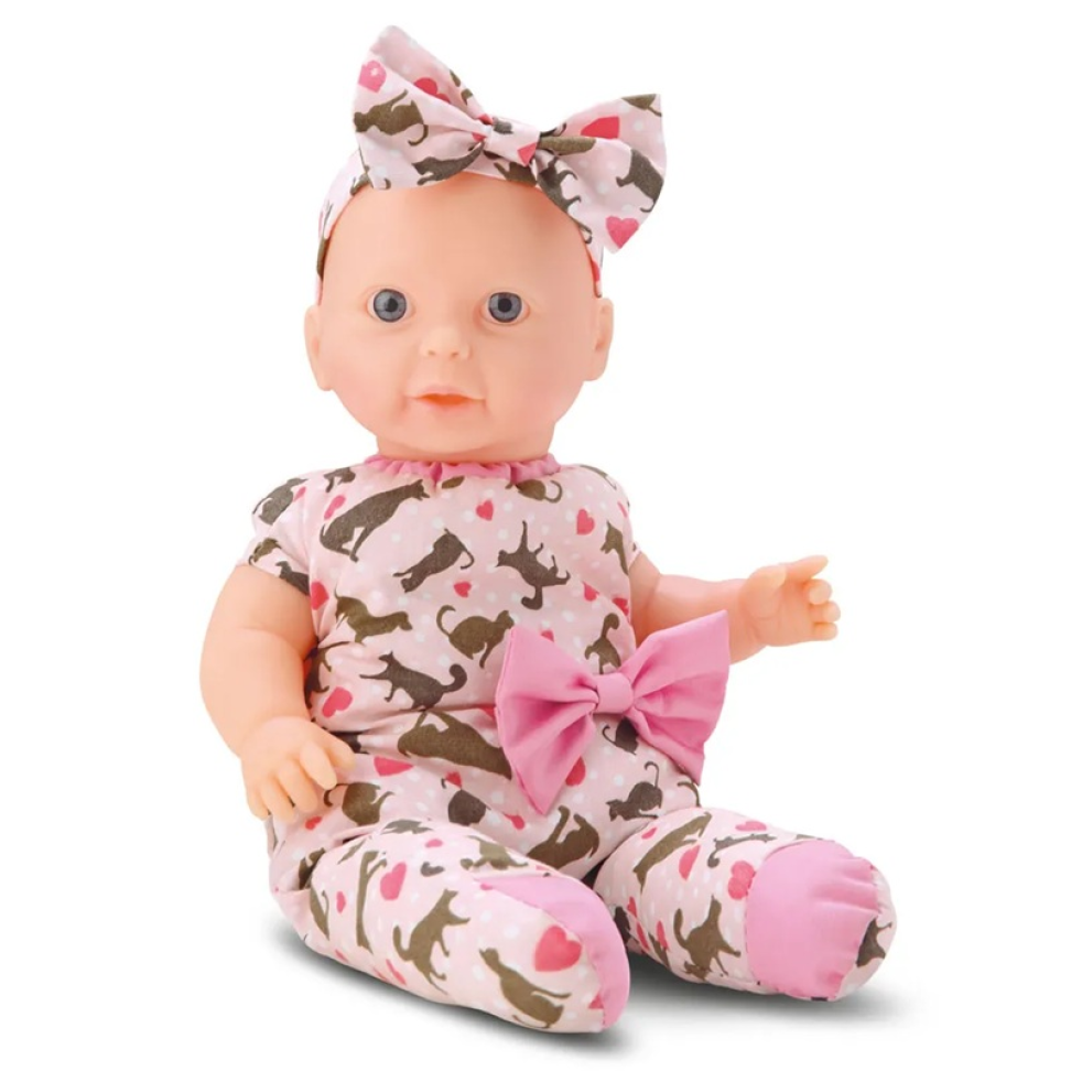 Bebê Boneca Micy Com Tiara