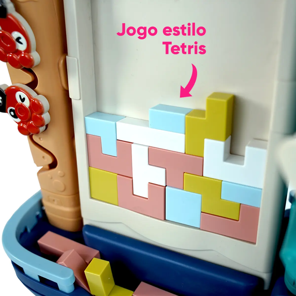 Brinquedo Educativo 5 em 1 - Com Lousa Mágica - #8