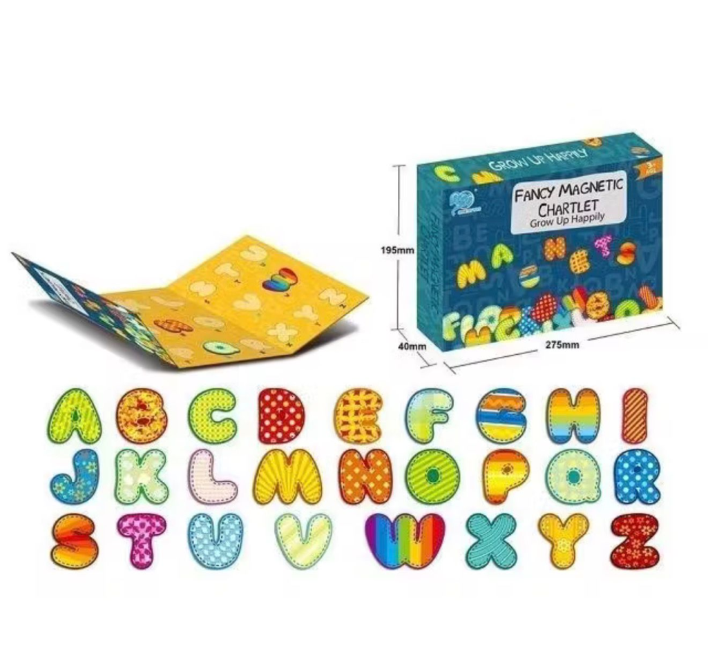 Alfabeto MagnéticoInfantil Letras Educativas Para Alfabetização e Formação De Palavras