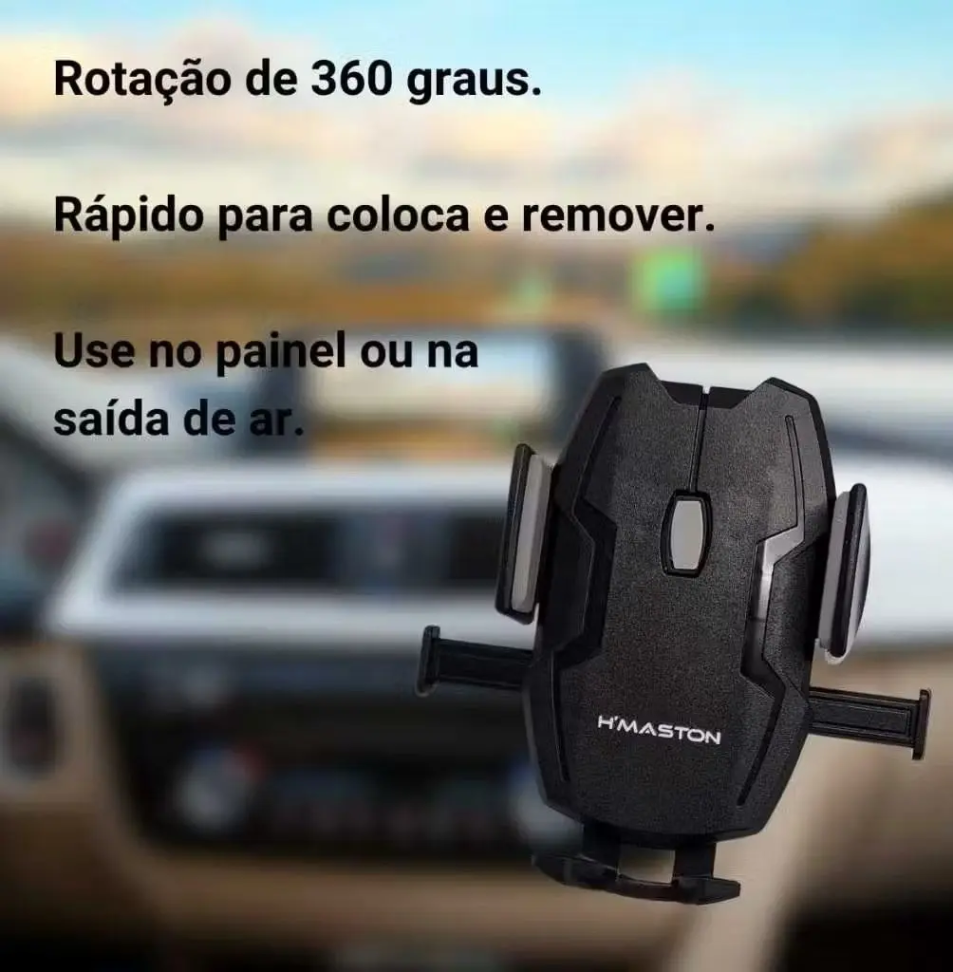 Suporte Veicular p/ Ar e Painel Carro