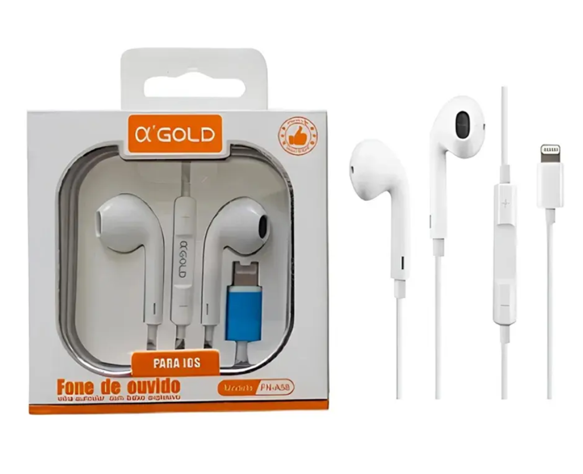 Fone De Ouvido Com Fio Para Iphone
