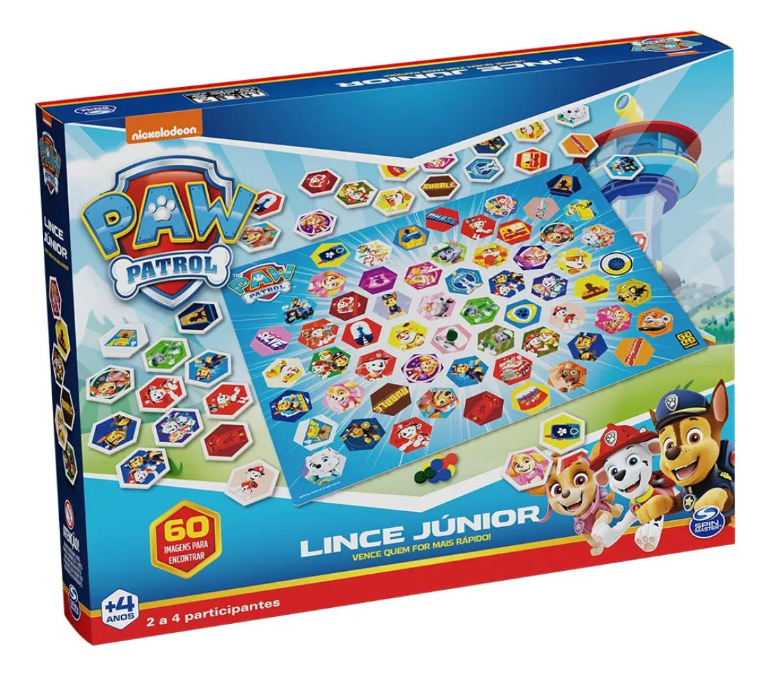 Jogo Lince Júnior Patrulha Canina Grow