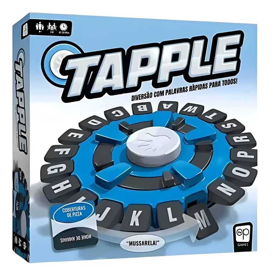 Jogo De Tabuleiro Tapple Português Stop Tapalavras