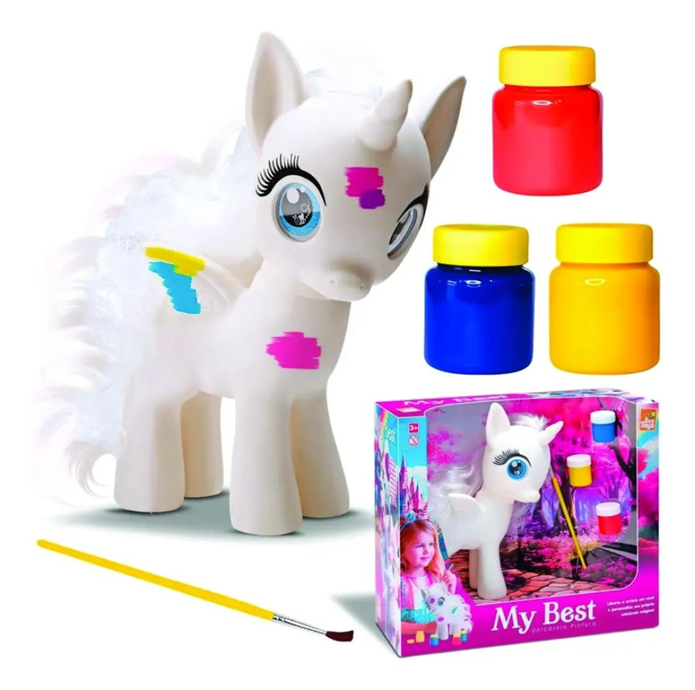 My Best Unicórnio Para Pintura - Bee Toys