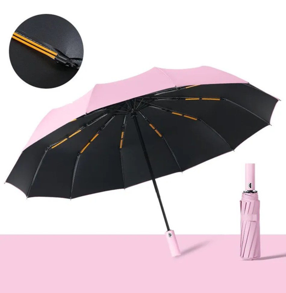 Guarda Chuva Automático Quilha Dupla Reforçado Com Blackout