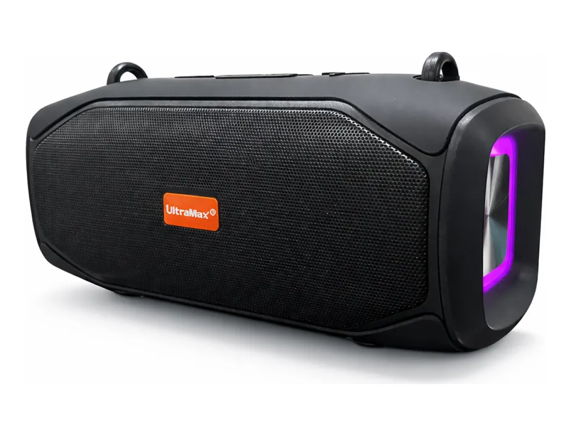 Caixa De Som Bluetooth Portátil Ultramax  10w Rgb