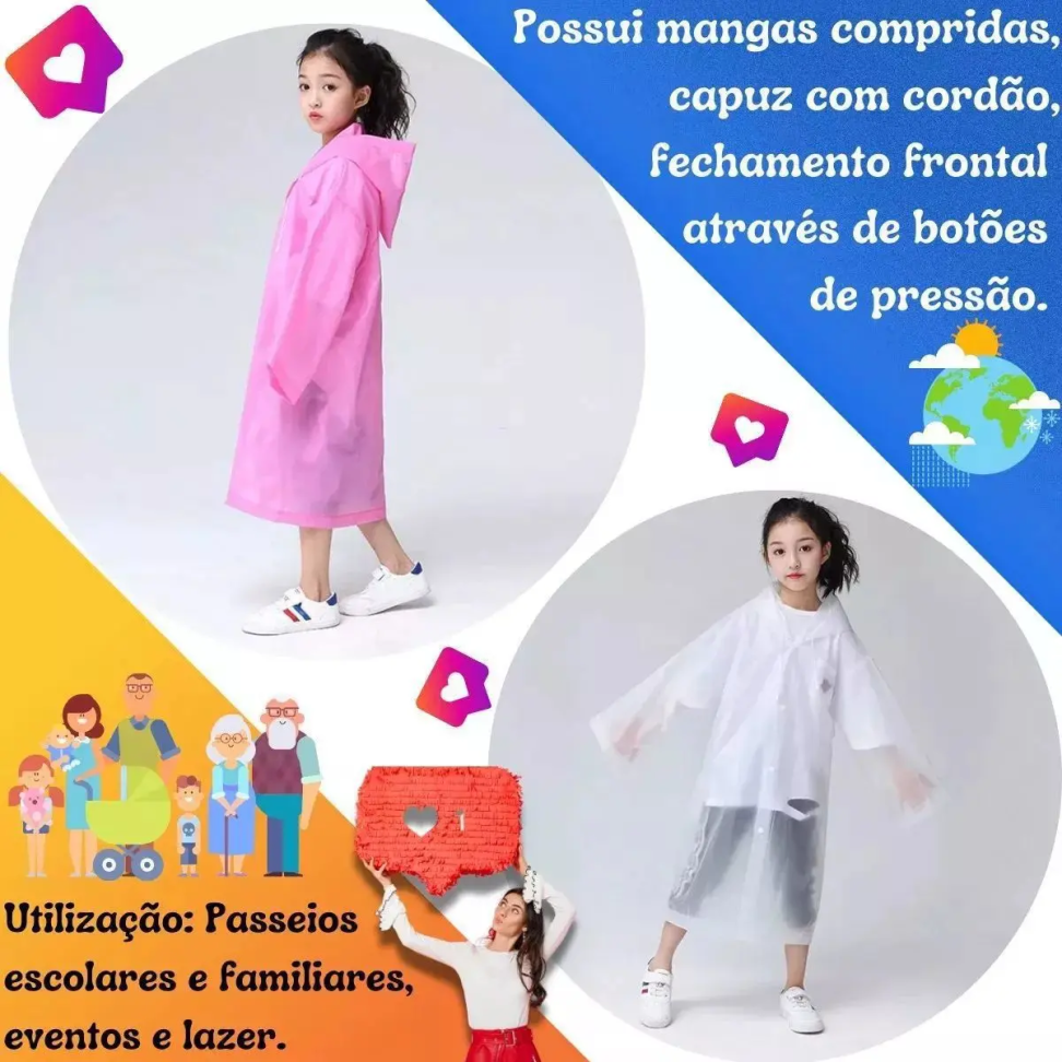 Capa De Chuva Resistente