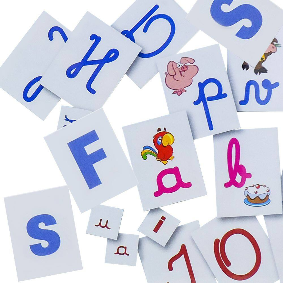Jogo O Alfabeto 600 peças - Pais e Filhos