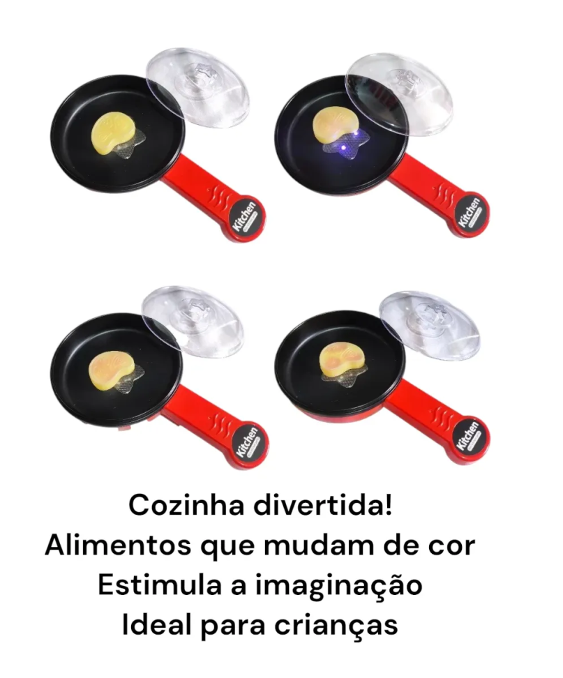 Frigideira DivertidaCom Som E Luz Comida Que Muda De Cor - #3