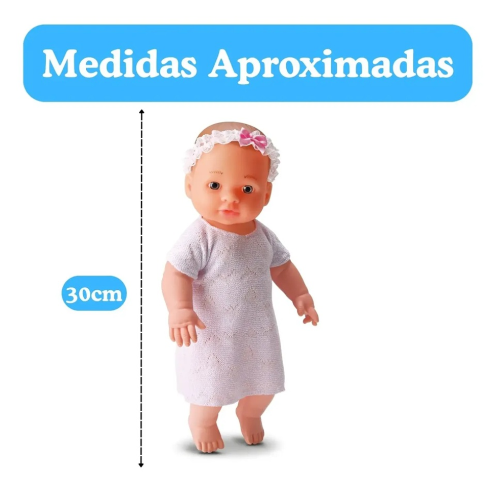 Boneca Oração Bless Baby Reza O Pai Nosso