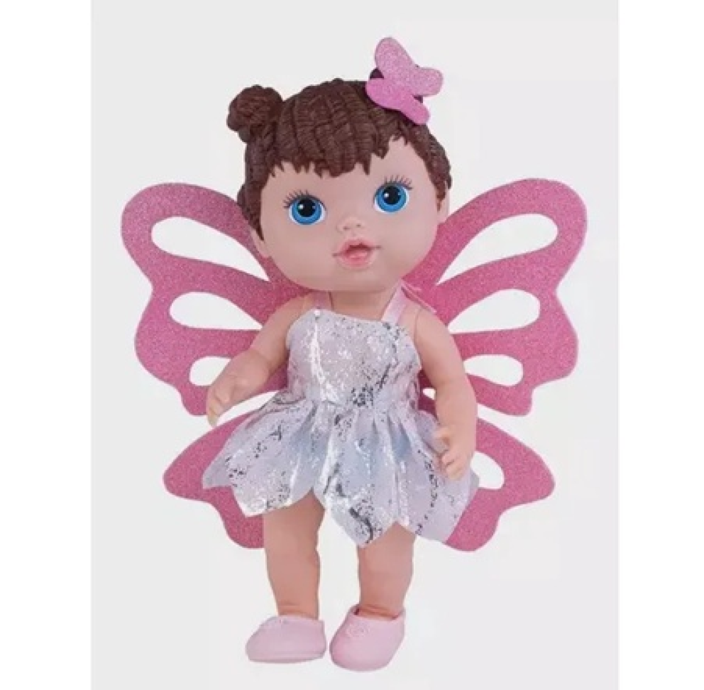 Boneca Babys Collection - Fada Morena