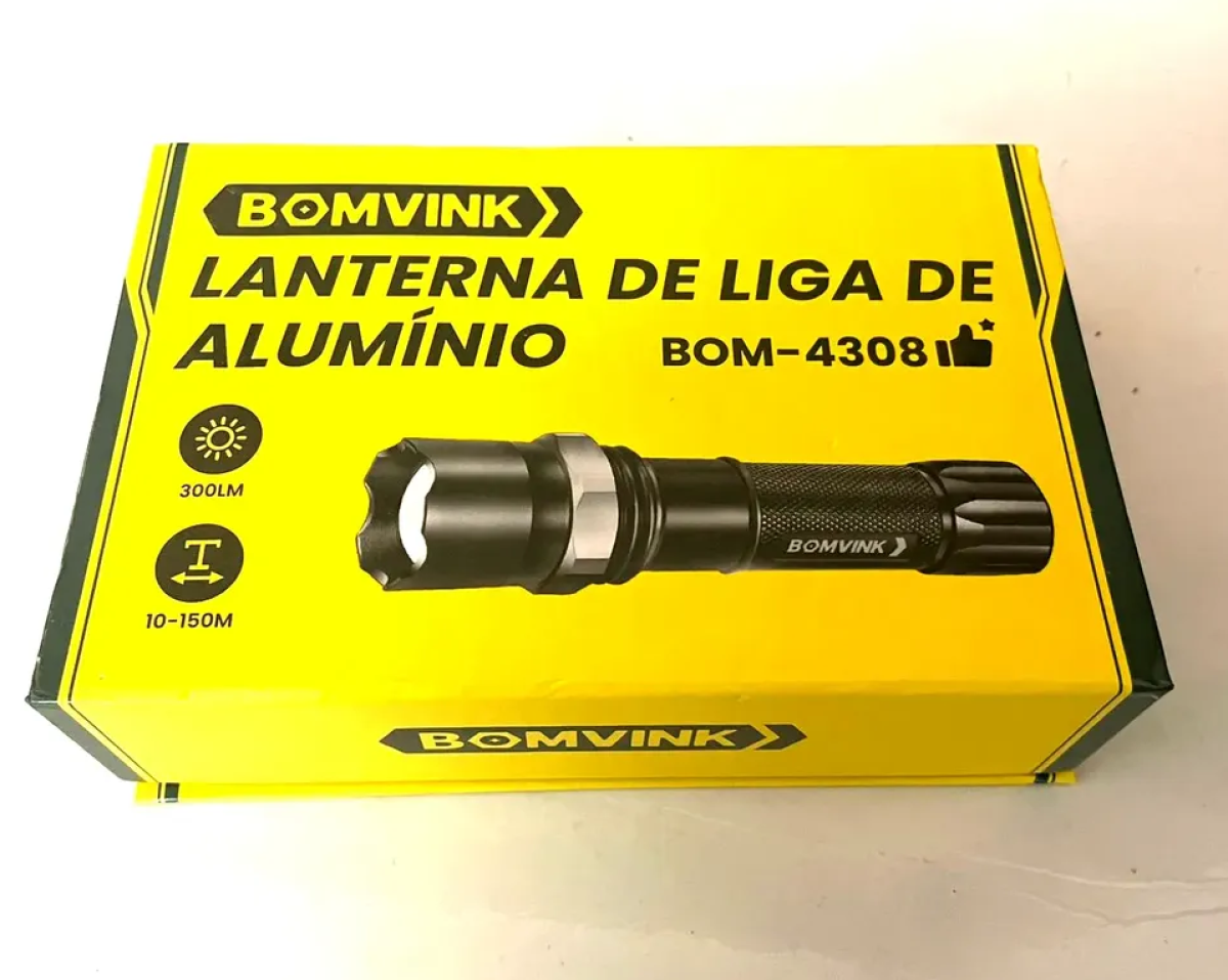 Lanterna Bomvink De Liga De Alumínio Bom-4308