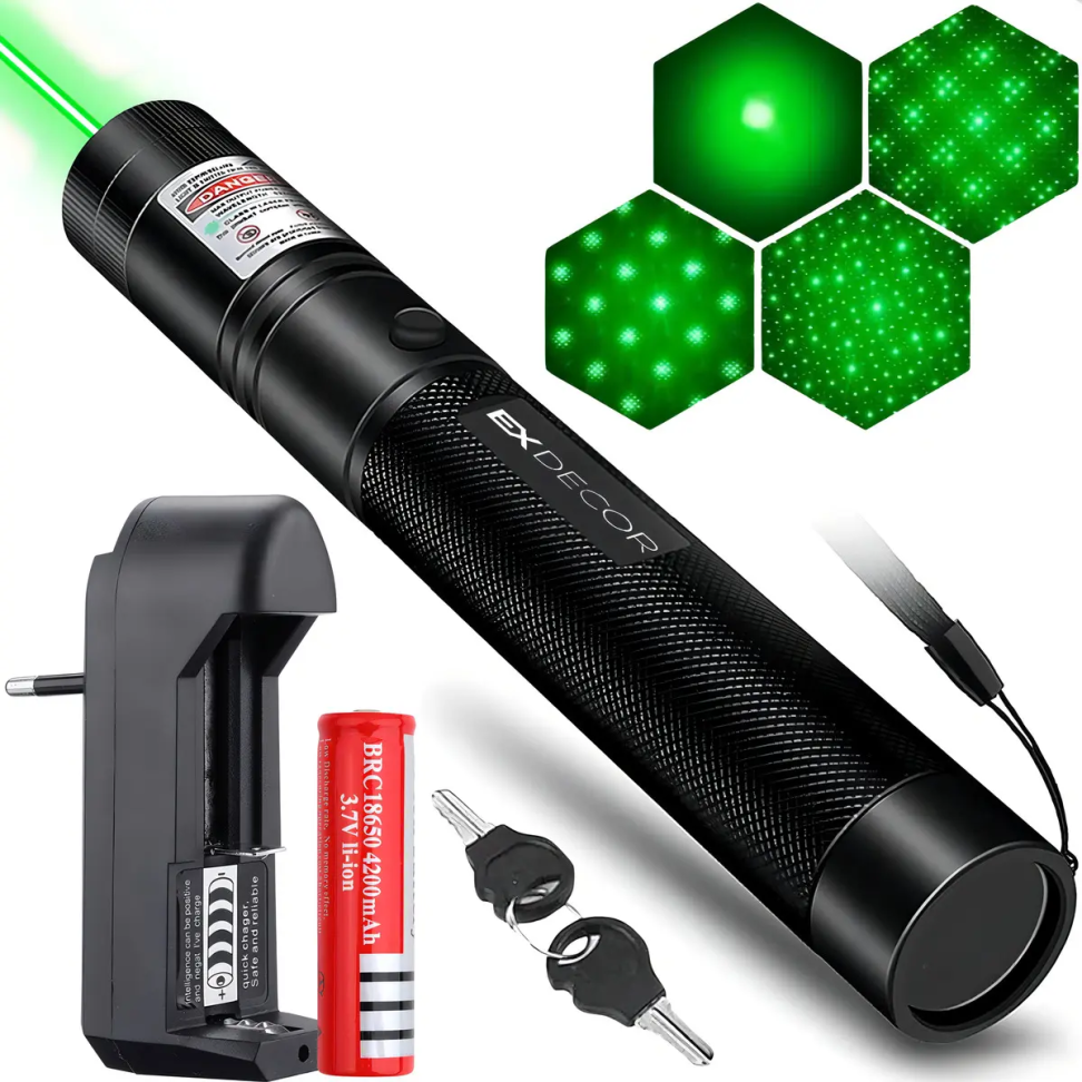 Super Caneta Laser Verde Ultra Forte