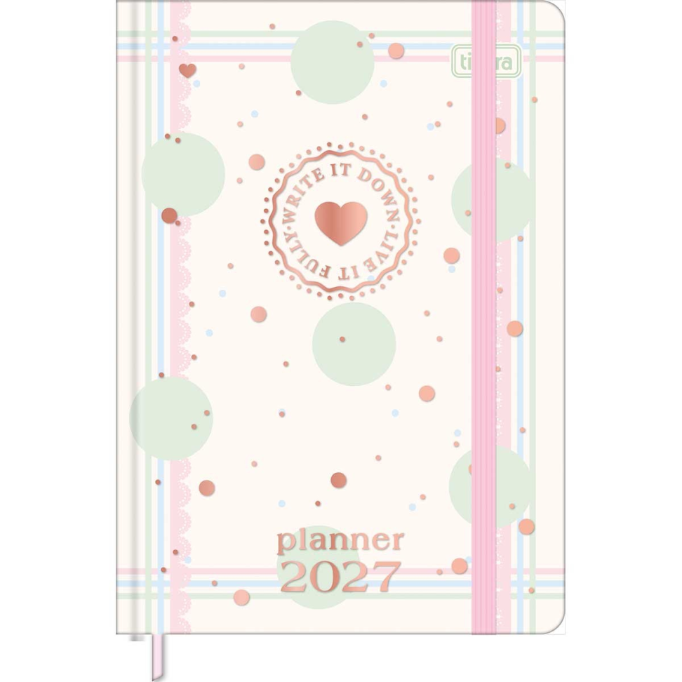 Agenda Planner Anual Tilibra Soho 2027 - Sortida