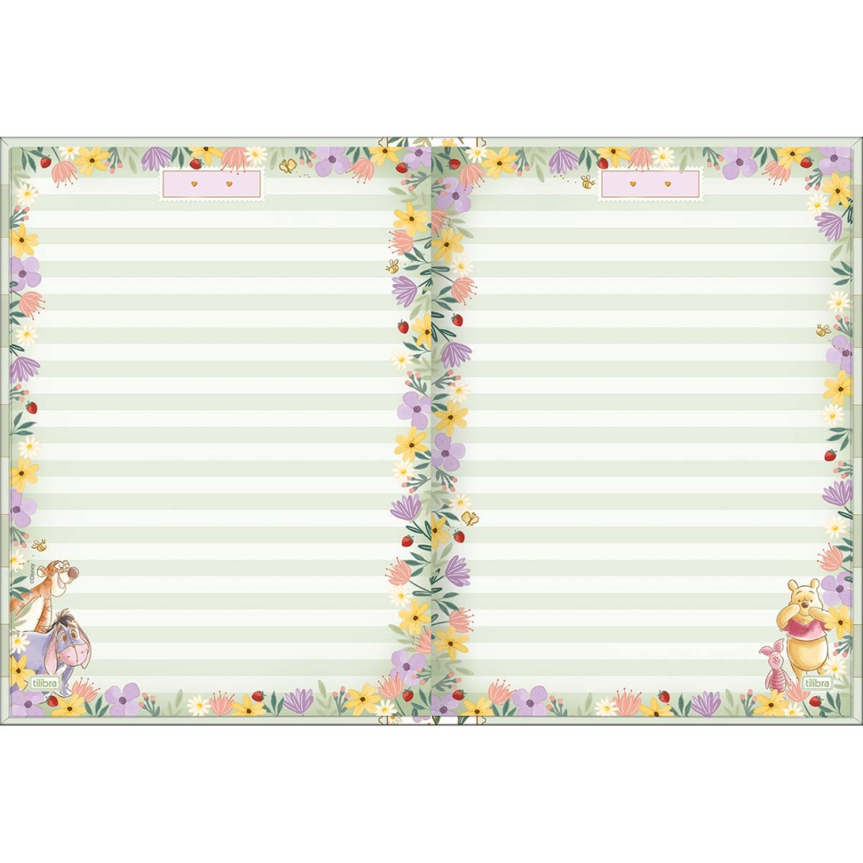 Caderno Brochura Capa Dura Colegial Pooh 80F - SORTIDO - #7