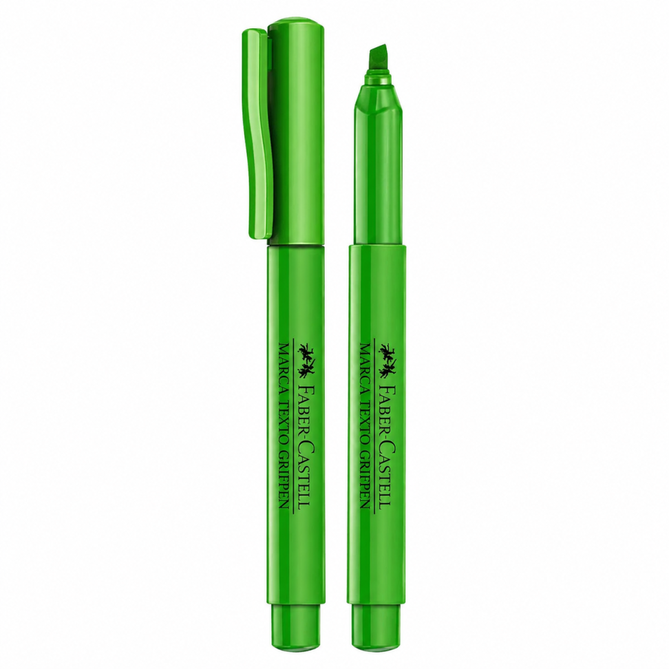 Marca Texto Faber-Castell Grifpen - Verde