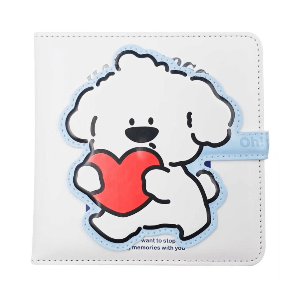 MINI Caderno Luxo com Fechamento - happy dog - #6