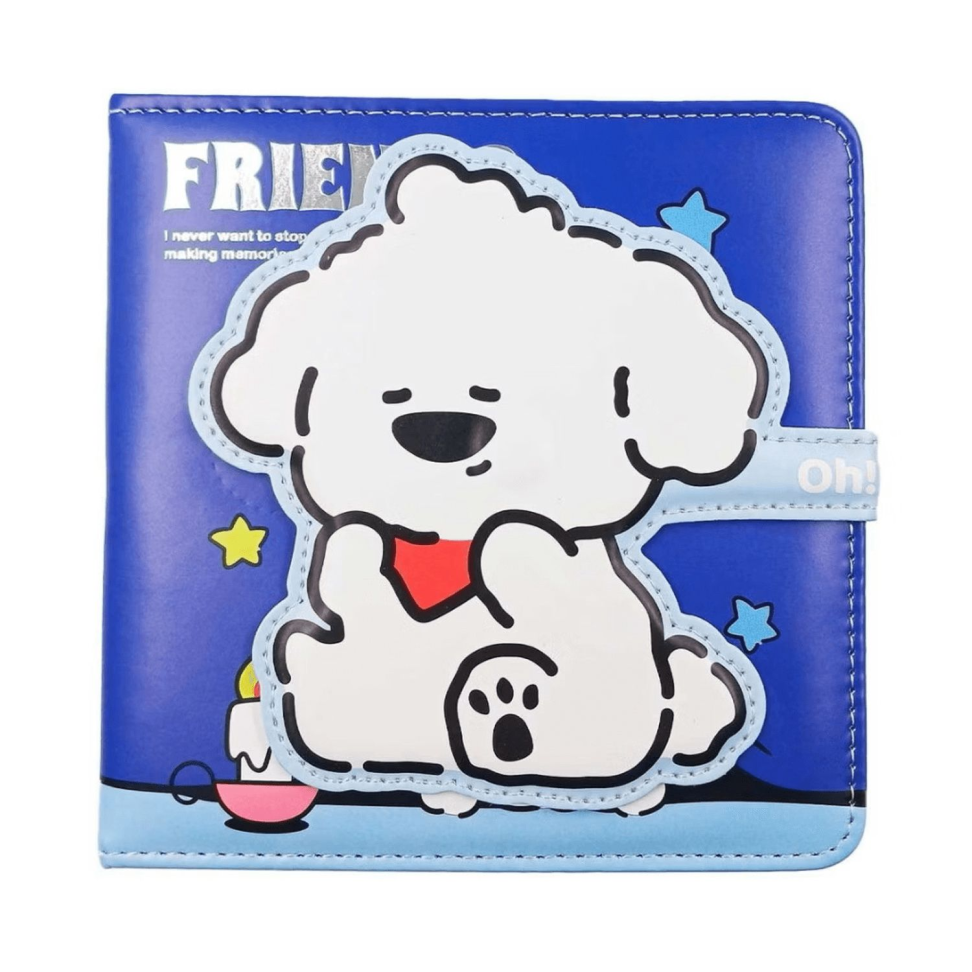 MINI Caderno Luxo com Fechamento - happy dog - #3