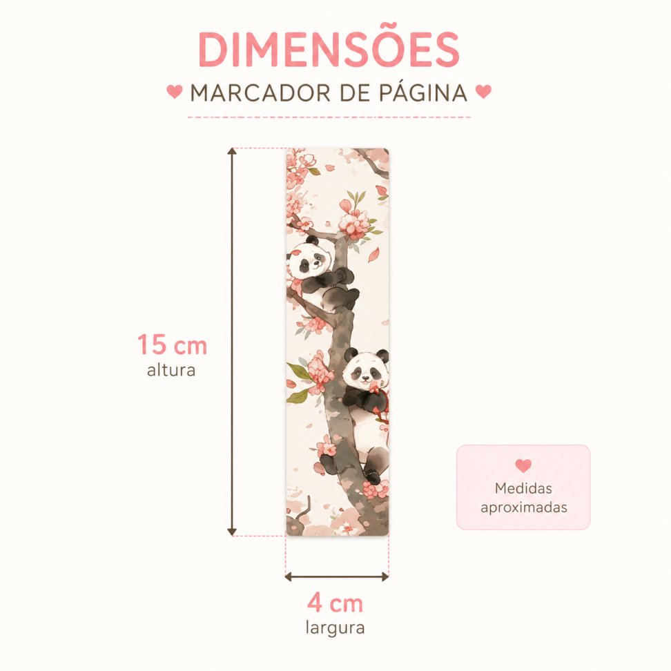 Marcador de Paginas Panda
