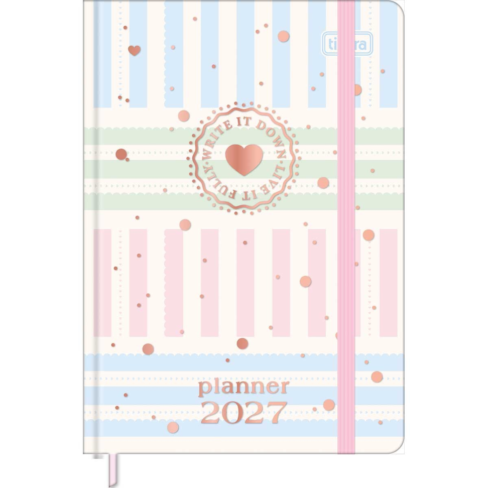 Agenda Planner Anual Tilibra Soho 2027 - Sortida