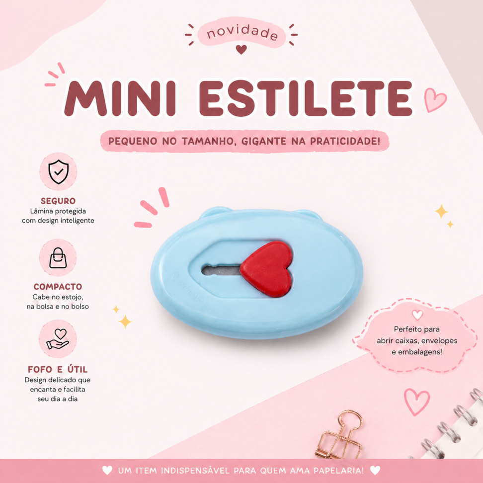 MINI Estilete com Coração