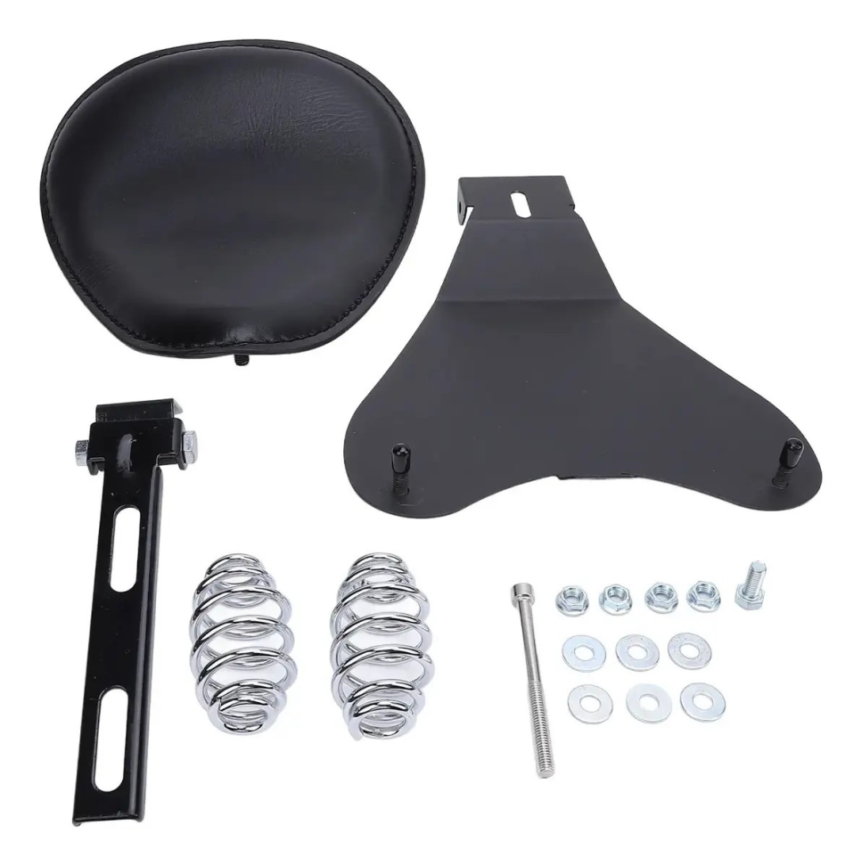 Banco Solo Para Harley Davidson 883r/ Iron - Forty Eigth Preto Liso - #4