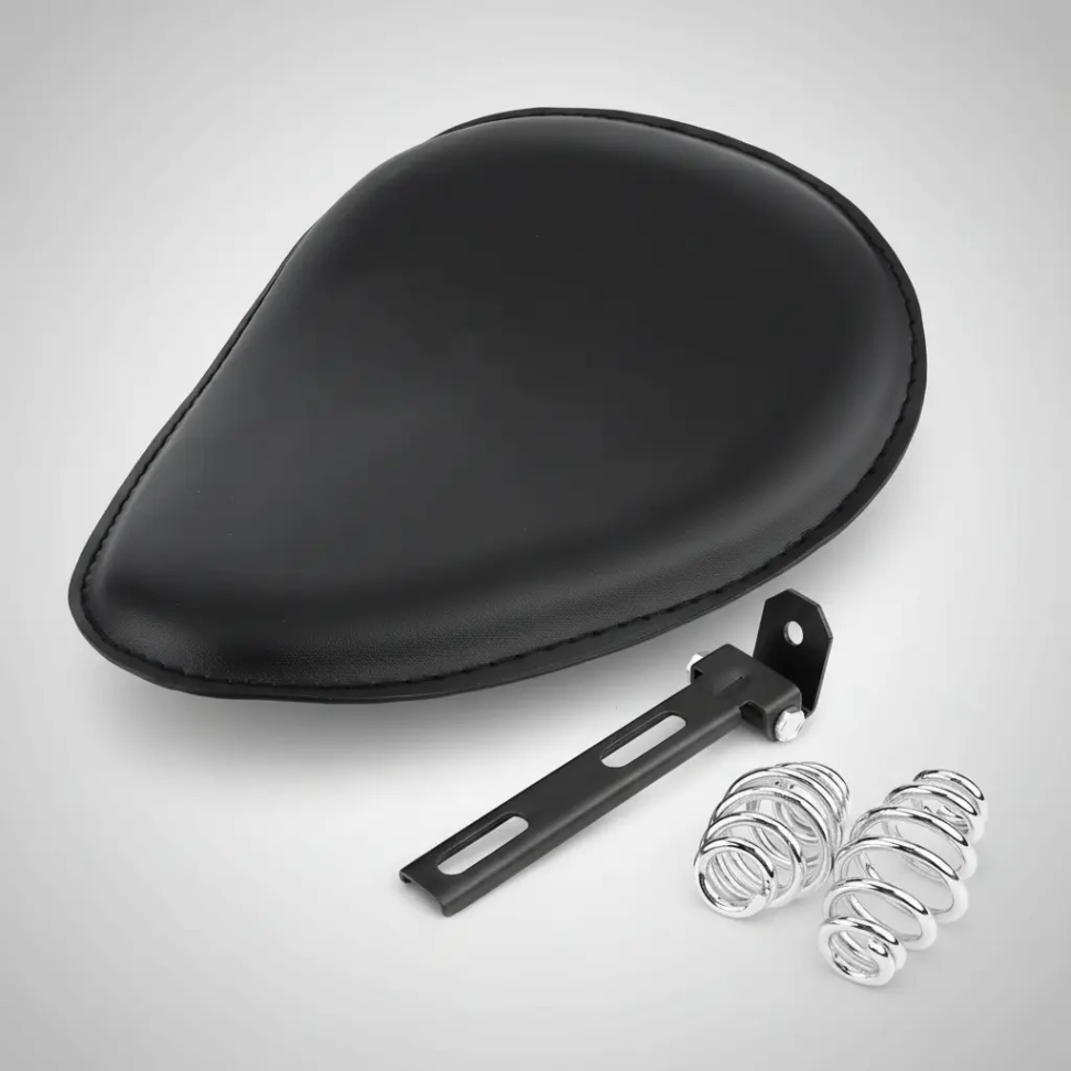 Banco Solo Para Harley Davidson 883r/ Iron - Forty Eigth Preto Liso - #2