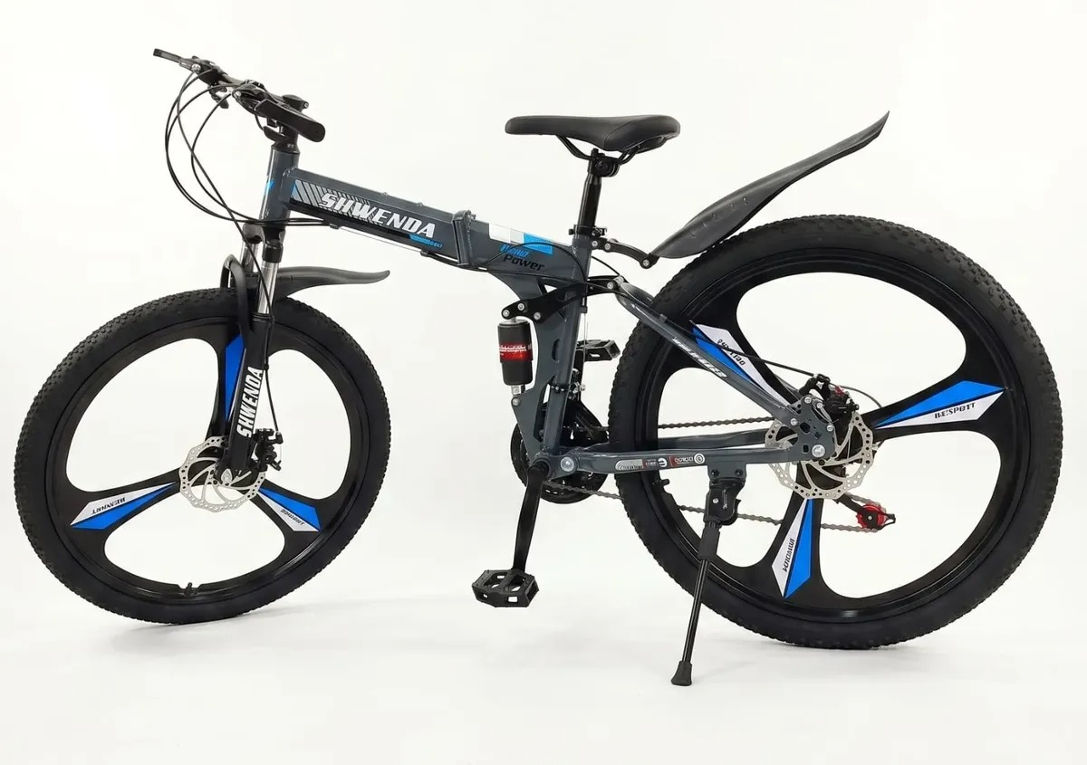 Bicicleta Dobrável Aro 26 Transformers Cinza - #2