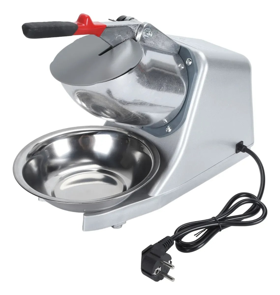 Triturador De Gelo Elétrico 380w De Aço Inoxidável 8 Laminas Prata - #3