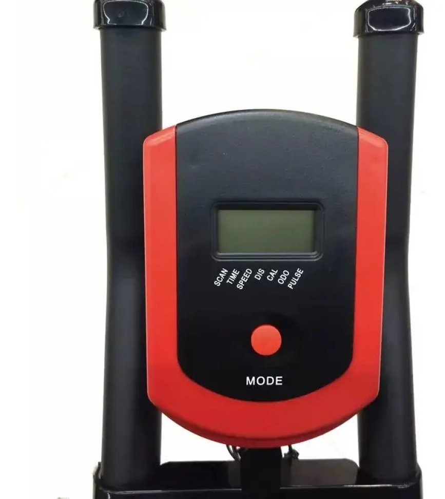 Bicicleta Ergométrica Spinning Mecanica 13kg Preto com Vermelho - #8