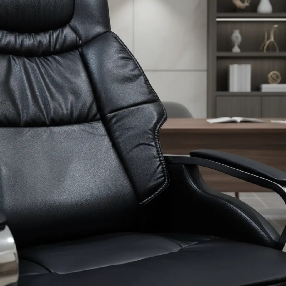 Cadeira Poltrona Escritório Presidente Luxo Massageador - #6