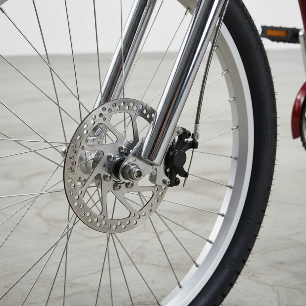 Bicicleta Chopper Harley Luxo Vermelha - #3